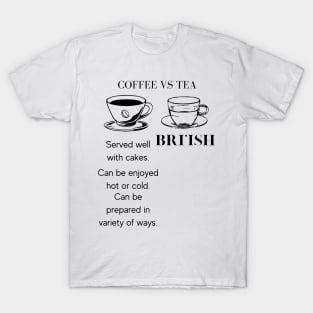 Coffee VS Tea T-Shirt